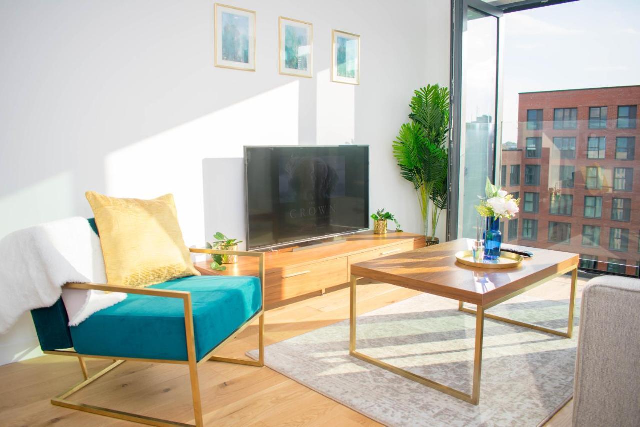Exoticstay Apartments - Ultra Luxe Top Floor Suite - City Centre Apartment With Cube View - Smart 4K Tv With Ultrafast Wifi & Netflix Birmingham Kültér fotó